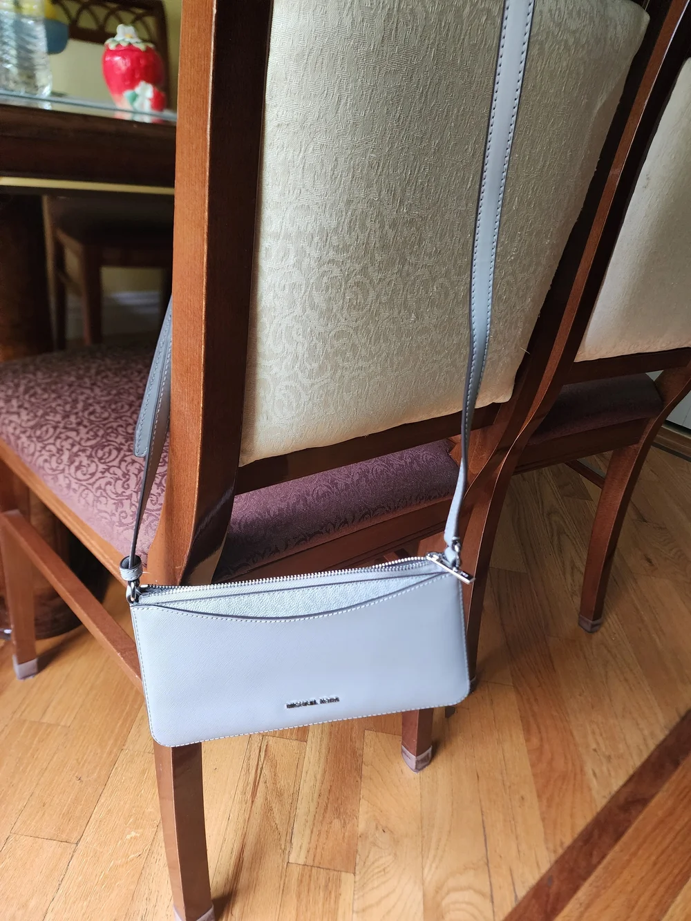 ✨ Michael Kors Jet Set Crossbody Purse ✨light Gray
